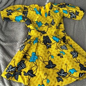 authentic kente cloth africa dress